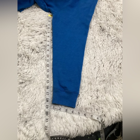 SO Lounge Life Game Day sweatshirt light royal blue woman’s juniors XXL - Picture 9 of 11